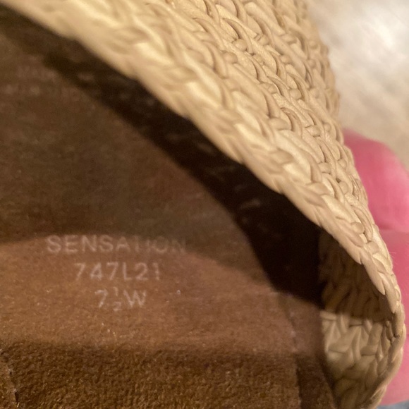 Lifestride Women’s Sensation slip on Wedge Sandals size 7.5 - Picture 5 of 6